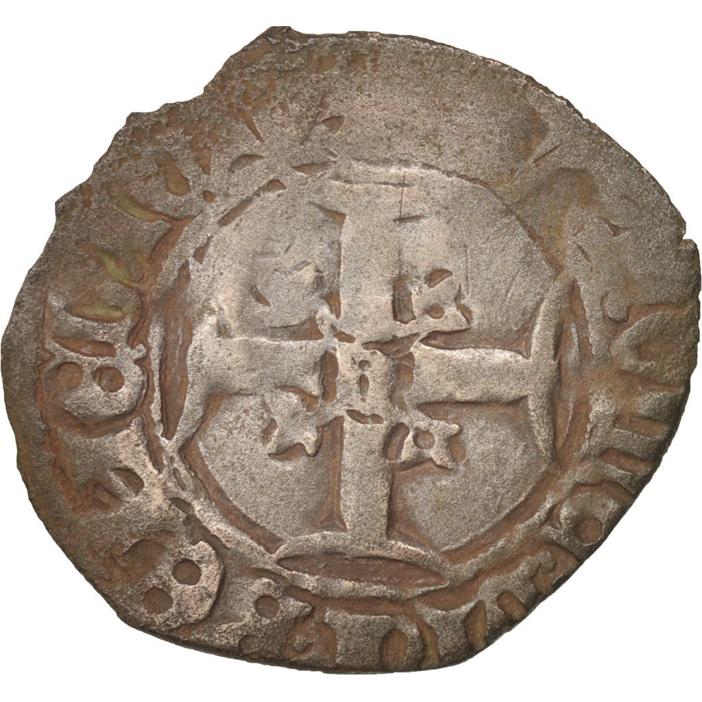 Monnaie, France, Henri V, Niquet, Rouen, B+, Billon, Duplessy:441