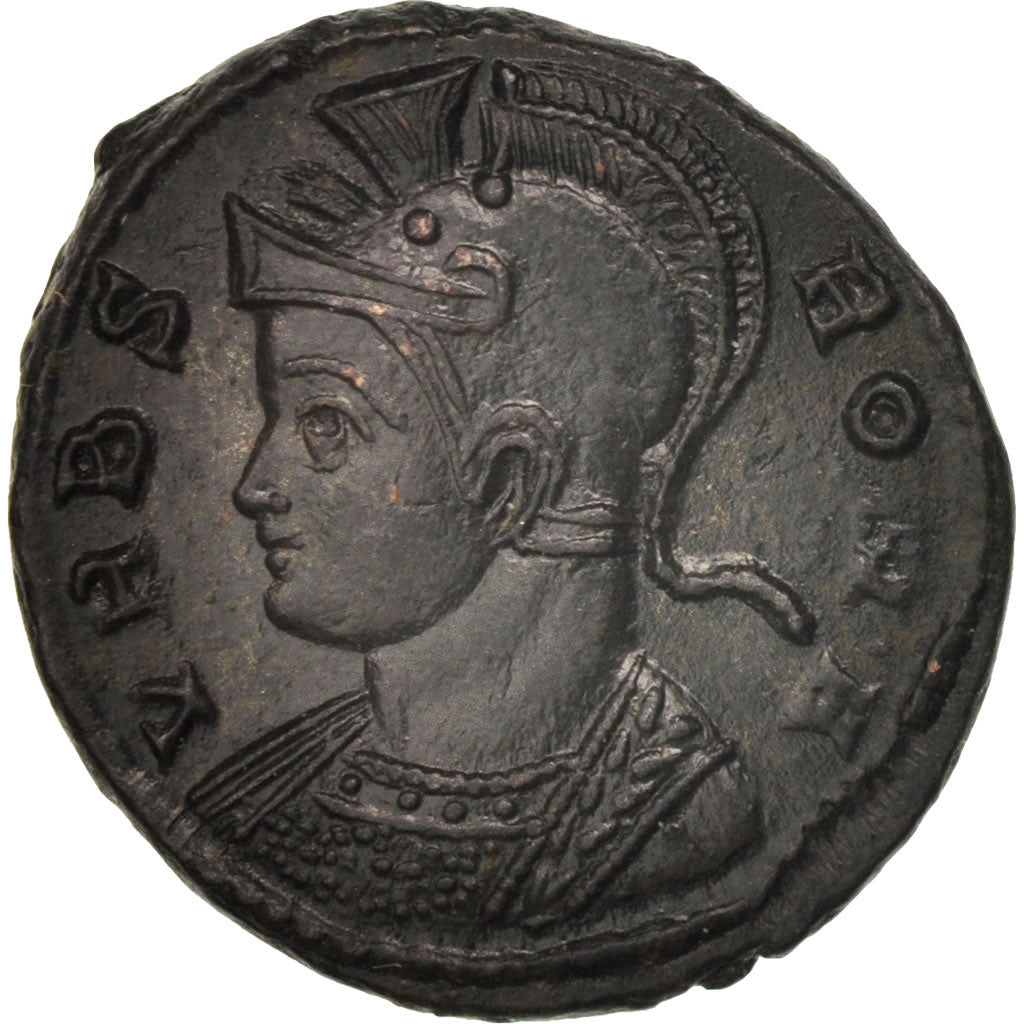 Coin, City Commemoratives, Follis, Trier, MS(63), Bronze, RIC:542