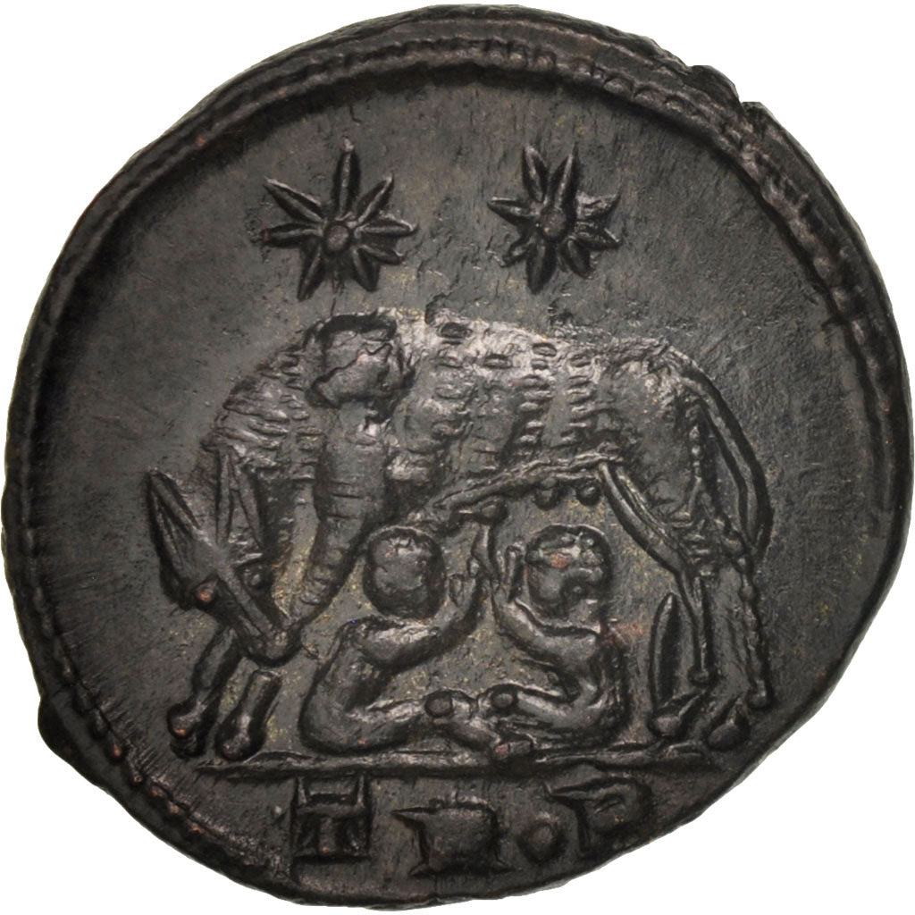Coin, City Commemoratives, Follis, Trier, MS(63), Bronze, RIC:542