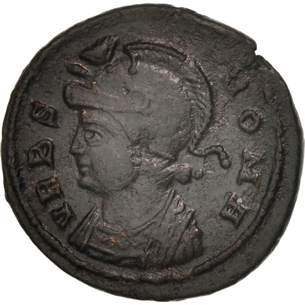Coin, City Commemoratives, Follis, Trier, AU(50-53), Bronze, RIC:542