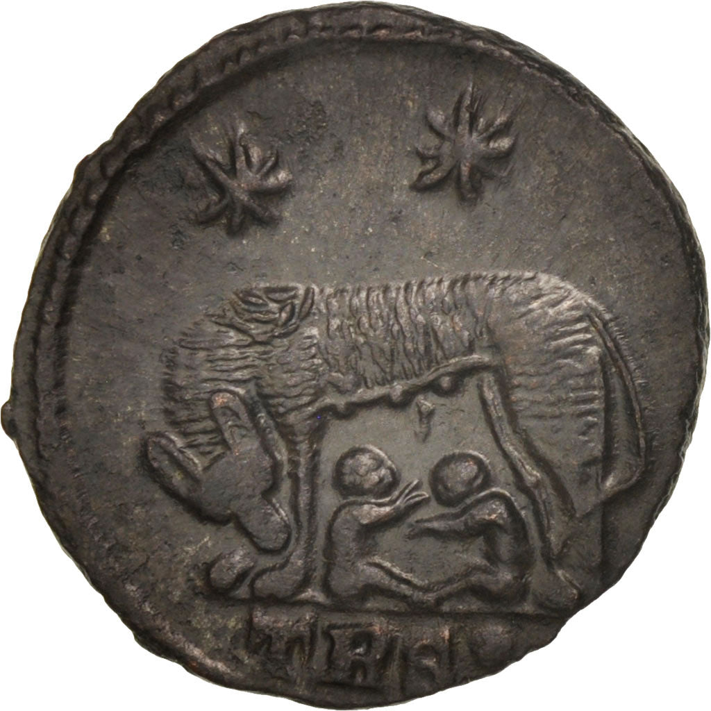 Moneda, City Commemoratives, Follis, Trier, EBC+, Bronce, RIC:529