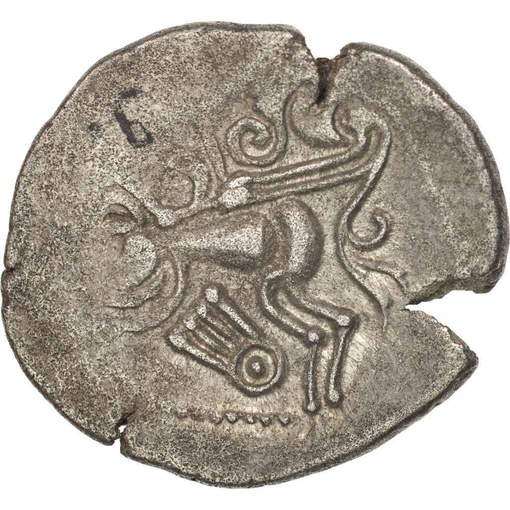 Coin, Coriosolites, Stater, AU(50-53), Billon, Delestrée:manque.