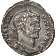 Coin, Constantius I, Argenteus, Rome, AU(50-53), Silver, RIC:38a