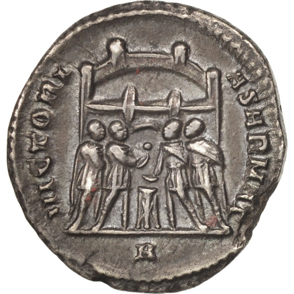 Coin, Constantius I, Argenteus, Rome, AU(50-53), Silver, RIC:38a