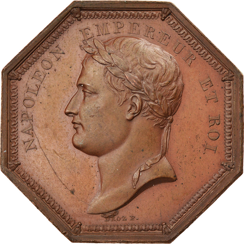 Italie, Jeton, Napoléon Ier, Ordre de la Couronne de Fer, 1805, Droz, SPL