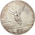 Mexico, 5 Onzas, 5 Troy Ounces of Silver, 2002, Mexico City, MS(64), Silver