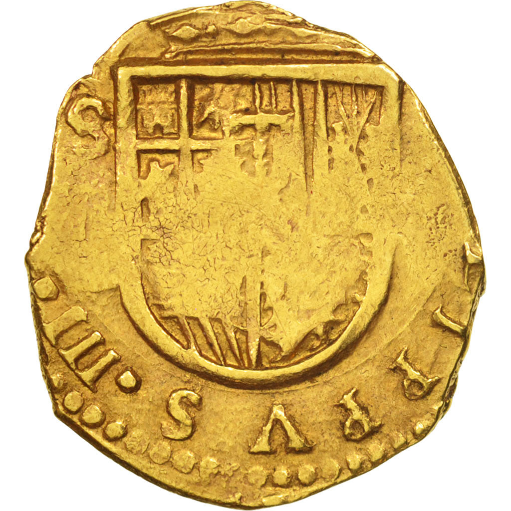 Spain, Philip III, 2 Escudos, Seville, [1598-1621], EF(40-45), Gold