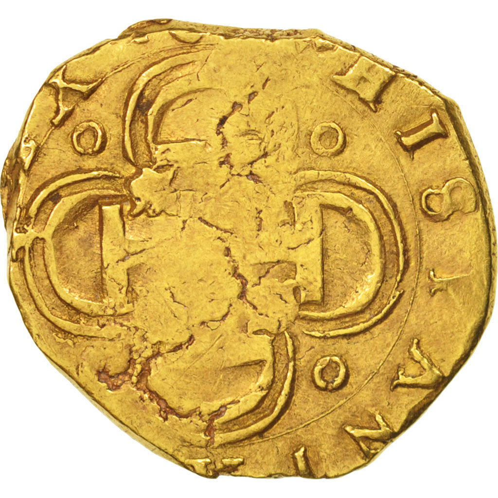 Spain, Philip III, 2 Escudos, Seville, [1598-1621], EF(40-45), Gold