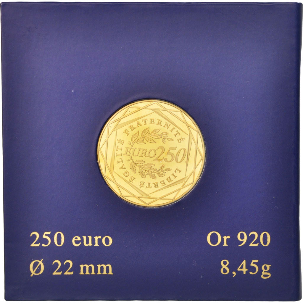 Münze, Frankreich, 250 Euro, 2009, STGL, Gold, KM:1583