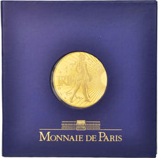 France, 250 Euro, 2009, MS(65-70), Gold, KM:1583