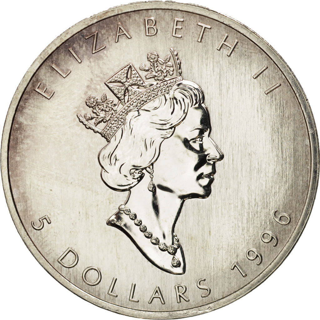 Canada, Elizabeth II, 5 Dollars, 1996, Royal Canadian Mint, Ottawa, SPL+