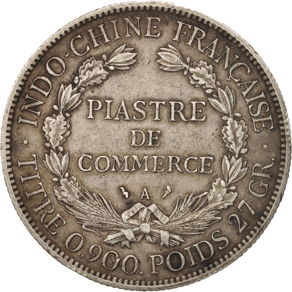 Coin, FRENCH INDO-CHINA, Piastre, 1906, Paris, EF(40-45), Silver, KM:5a.1