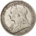 Great Britain, Victoria, Crown, 1897, VF(20-25), Silver, KM:783