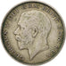 Great Britain, George V, 1/2 Crown, 1921, VF(30-35), Silver, KM:818.1a