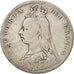 Great Britain, Victoria, 1/2 Crown, 1892, VF(20-25), Silver, KM:764