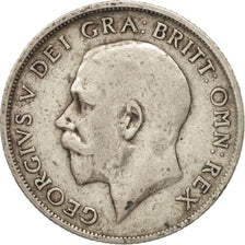 Great Britain, George V, Shilling, 1914, VF(20-25), Silver, KM:816