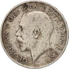 Great Britain, George V, 6 Pence, 1918, VF(20-25), Silver, KM:815