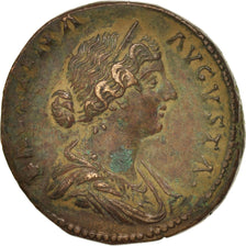 Faustina II, Sestertius, Rome, AU(50-53), Bronze, RIC:1651