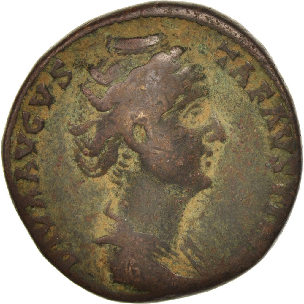 Faustina I, Sesterz, Rome, S, Bronze, RIC:1148