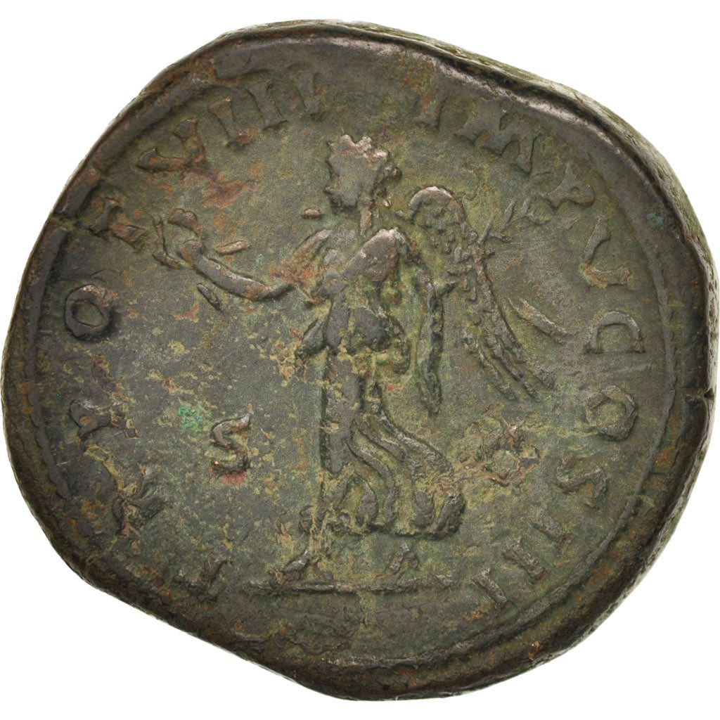 Lucius Verus, Sesterce, Rome, TTB+, Bronze, RIC:1478