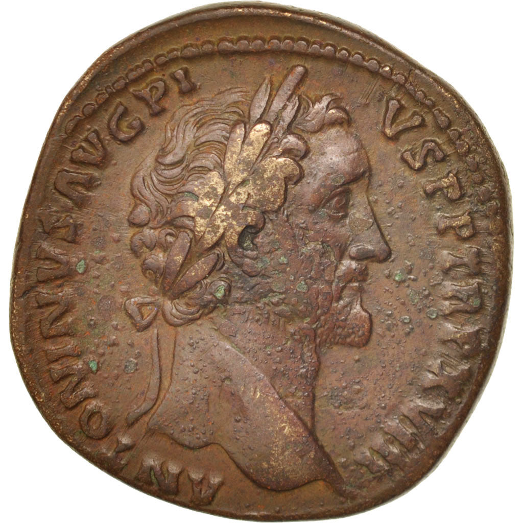 Antoninus Pius, Sesterz, Rome, S+, Bronze, RIC:928