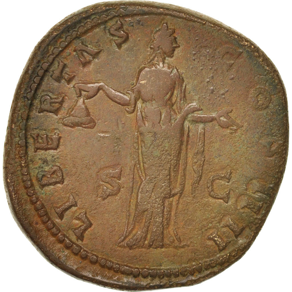 Antoninus Pius, Sesterz, Rome, S+, Bronze, RIC:928