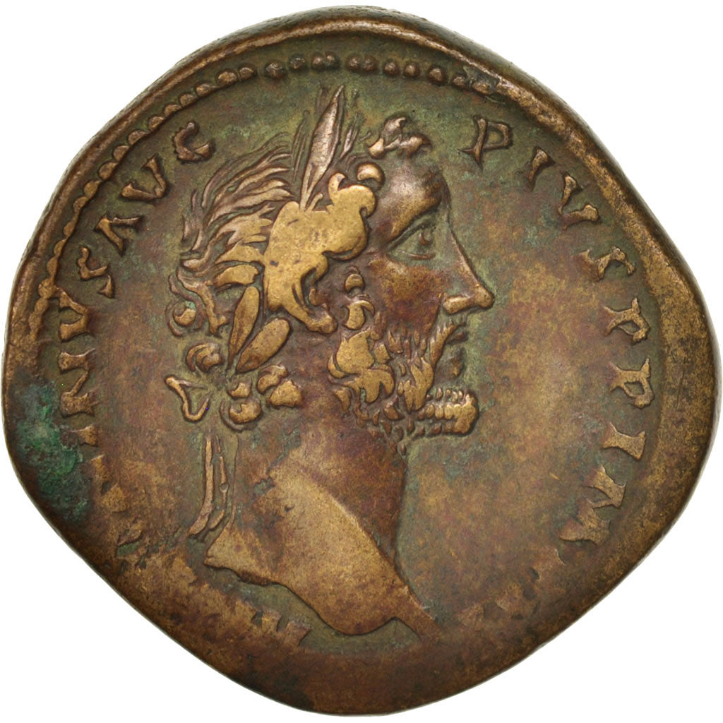 Antoninus Pius, Sesterz, Rome, S+, Bronze, RIC:967