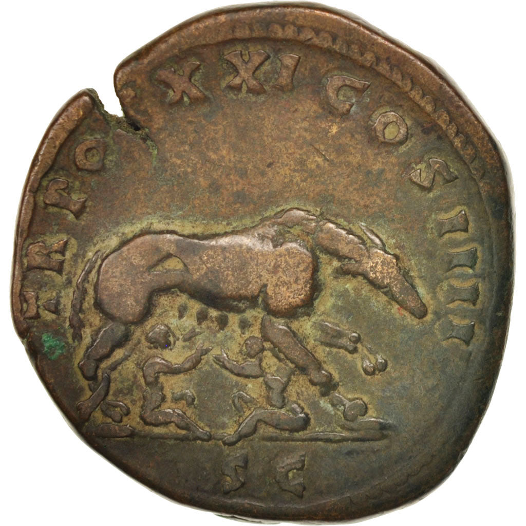 Antoninus Pius, Sestertius, Rome, VF(20-25), Bronze, RIC:986