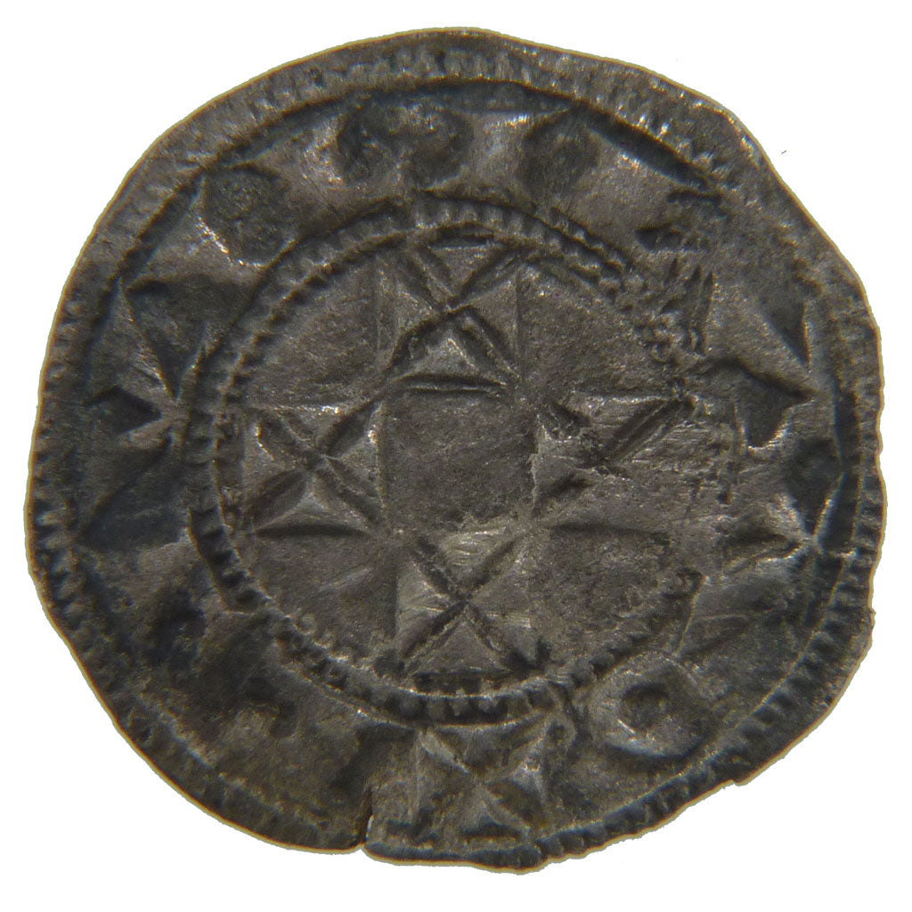 FRANCE, Silver Denarius, AU(50-53), Silver, Boudeau #464, 0.70
