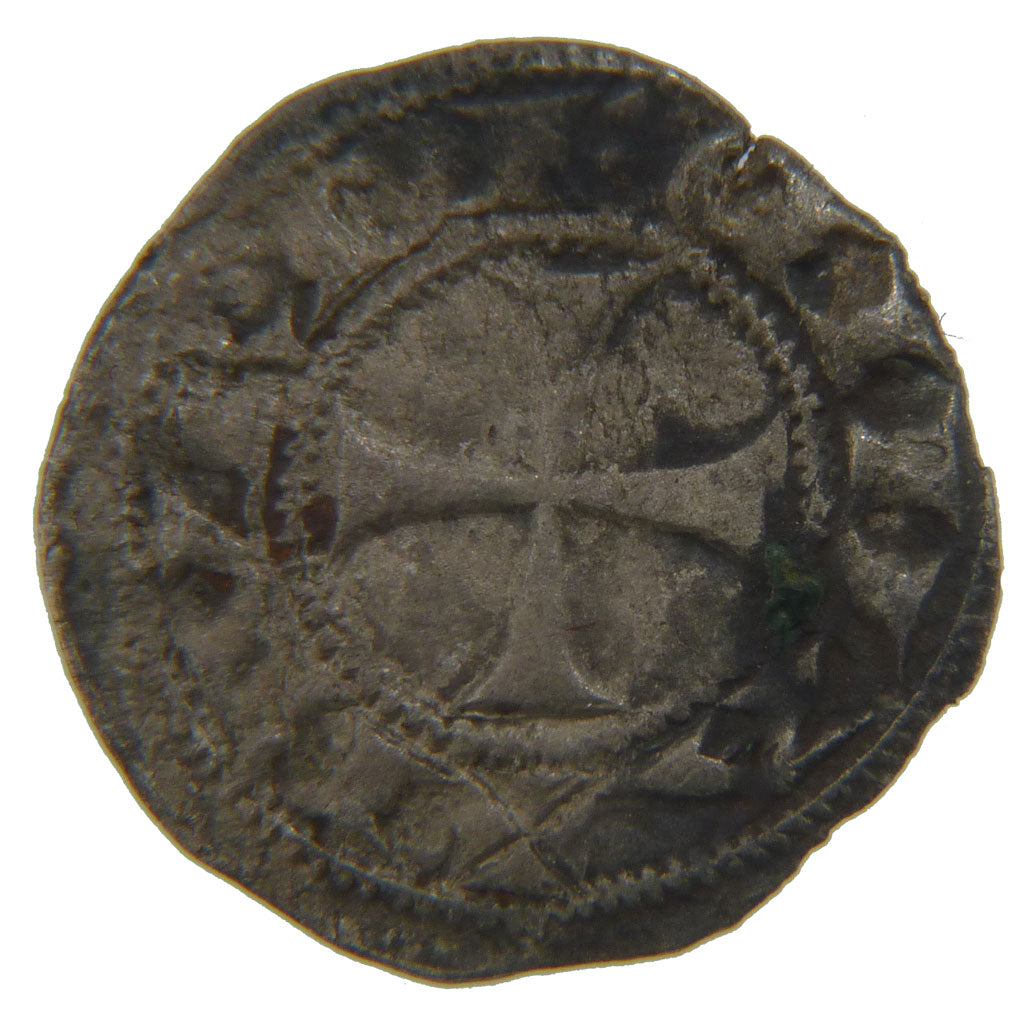 FRANCE, Silver Denarius, AU(50-53), Silver, Boudeau #464, 0.70