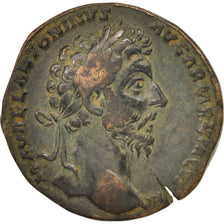 Monnaie, Marc Aurèle, Sesterce, Rome, TTB, Bronze, RIC:861