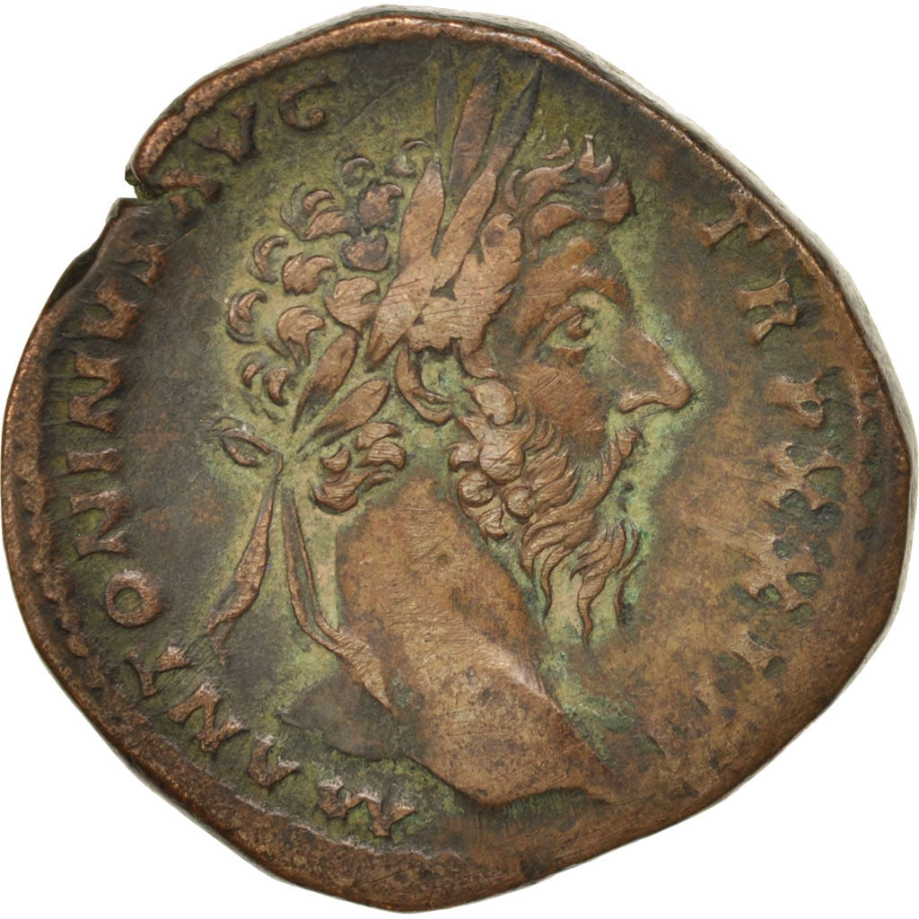 Münze, Marcus Aurelius, Sesterz, Rome, SS, Bronze, RIC:964