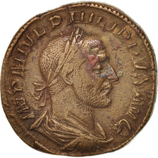 Philip I, Sestertius, Rome, AU(50-53), Bronze, RIC:191