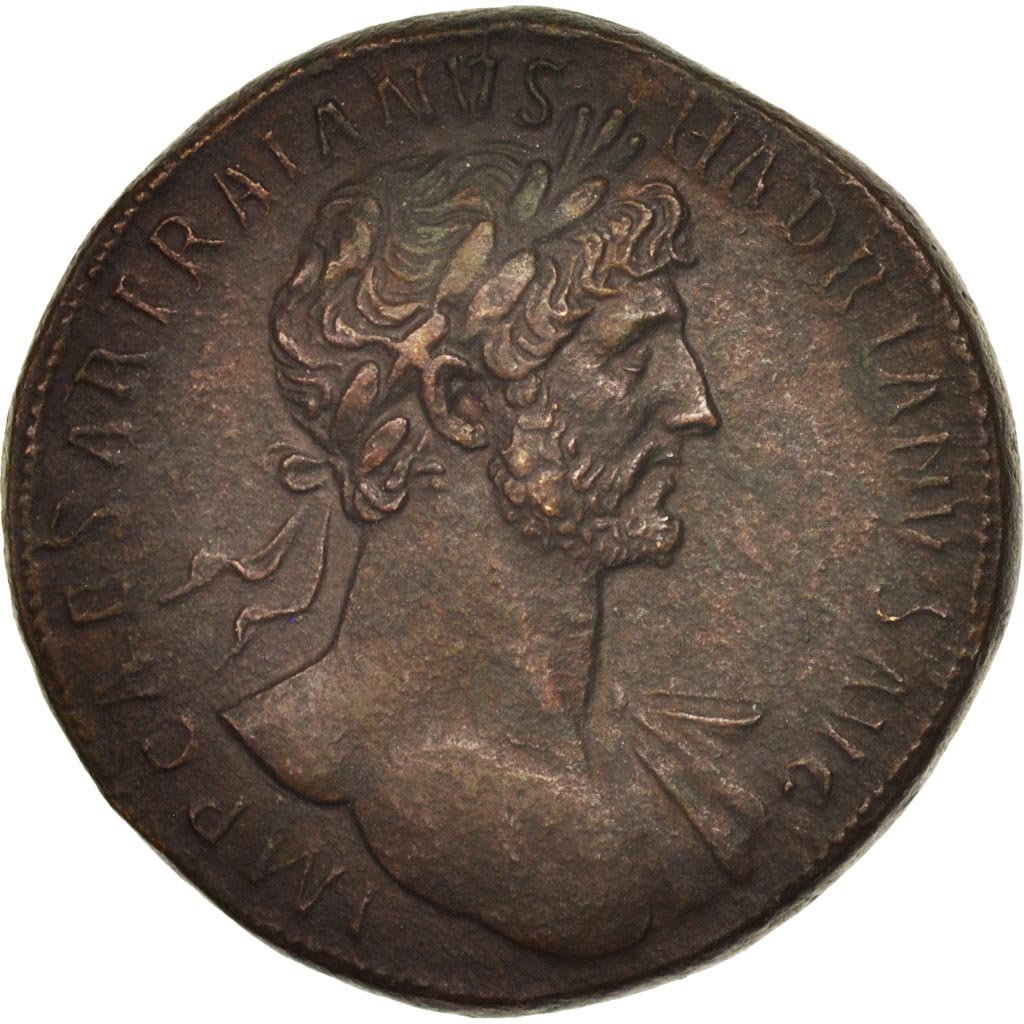 Hadrian, Sesterz, Rome, VZ, Bronze, RIC:551