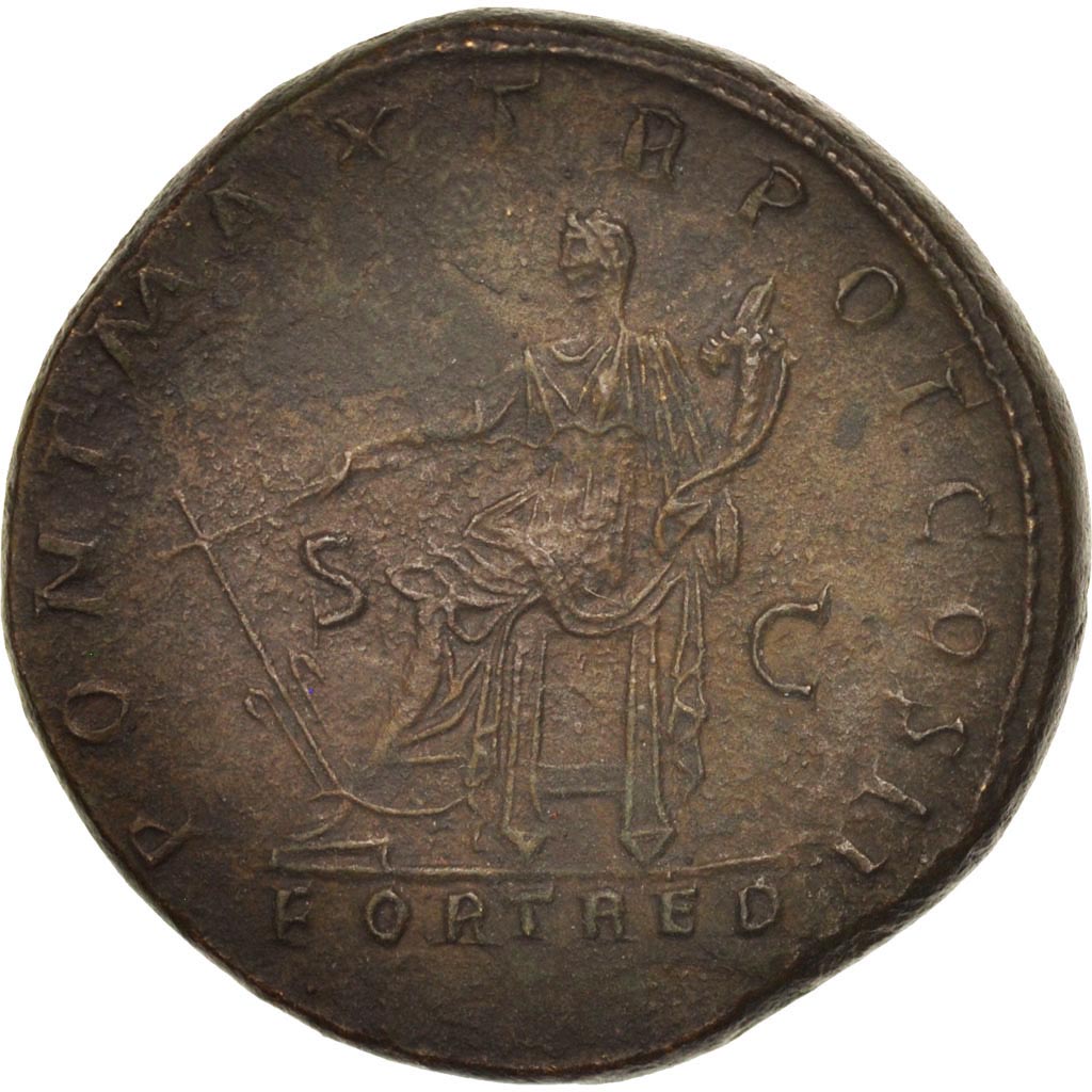 Hadrian, Sesterz, Rome, VZ, Bronze, RIC:551