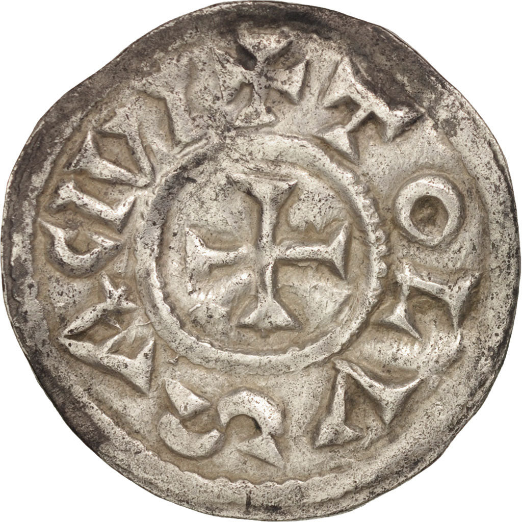 Coin, France, Denarius, Toulouse, AU(50-53), Silver, Prou:805