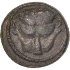 Coin, Bruttium, Rhegium, Onkia, EF(40-45), Bronze