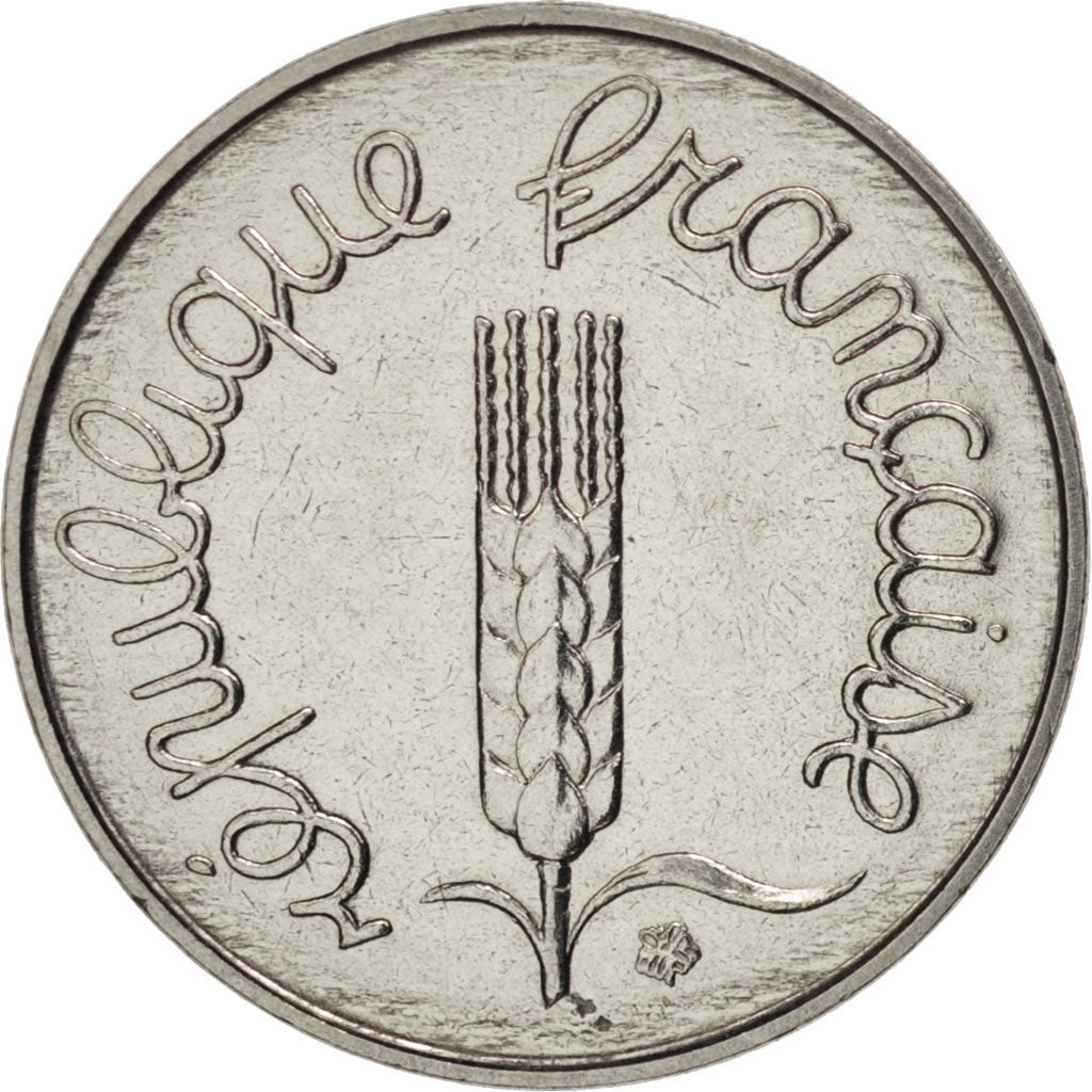 Coin, France, Épi, Centime, 1991, Paris, MS(63), Stainless Steel, KM:928