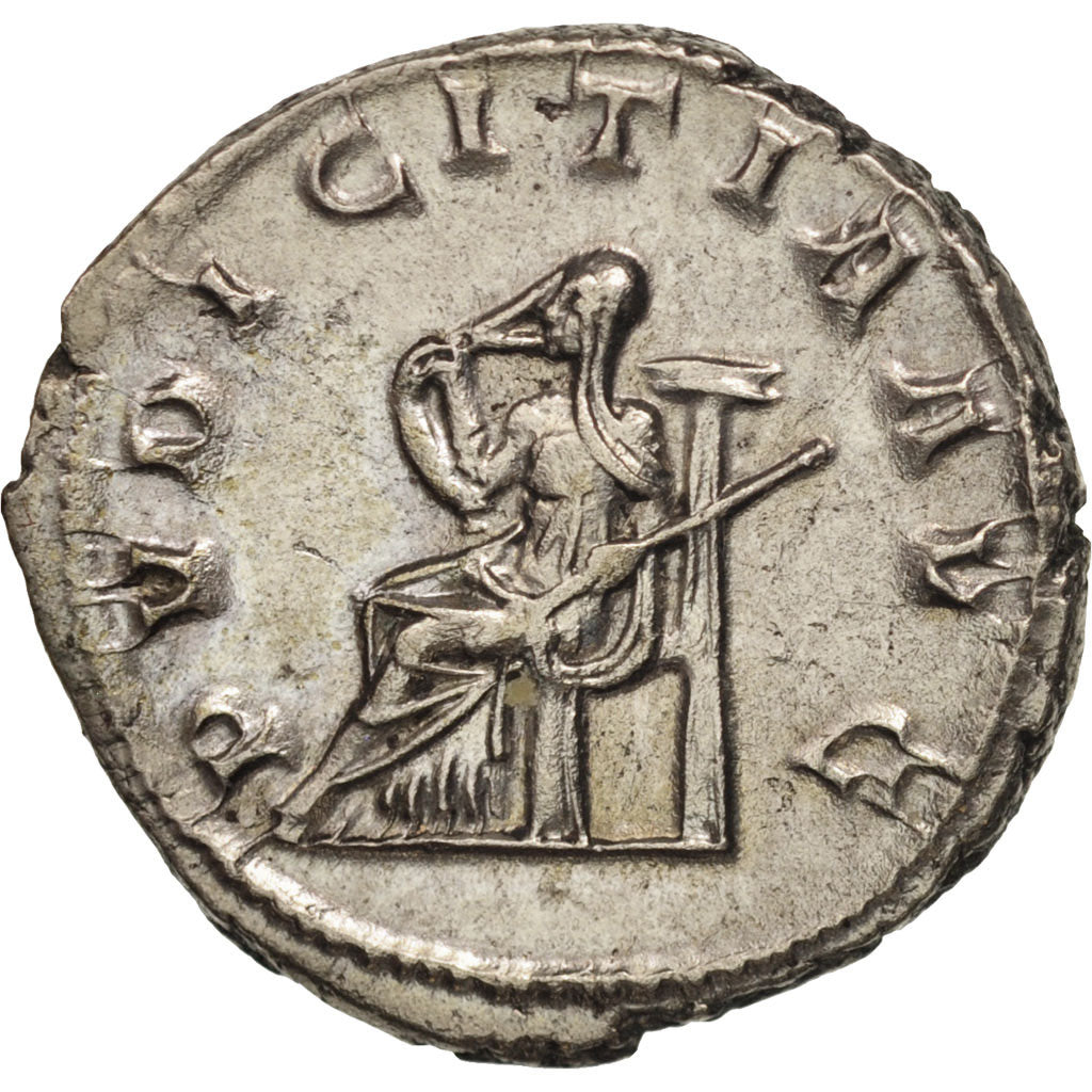Coin, Herennia Etruscilla, Antoninianus, Rome, AU(55-58), Billon, RIC:59b