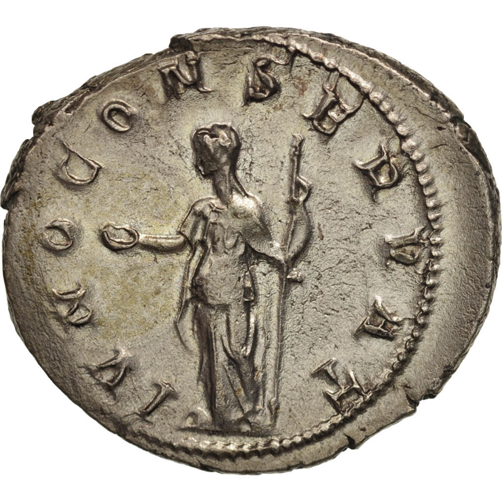 Coin, Otacilia Severa, Antoninianus, Rome, AU(55-58), Billon, RIC:127