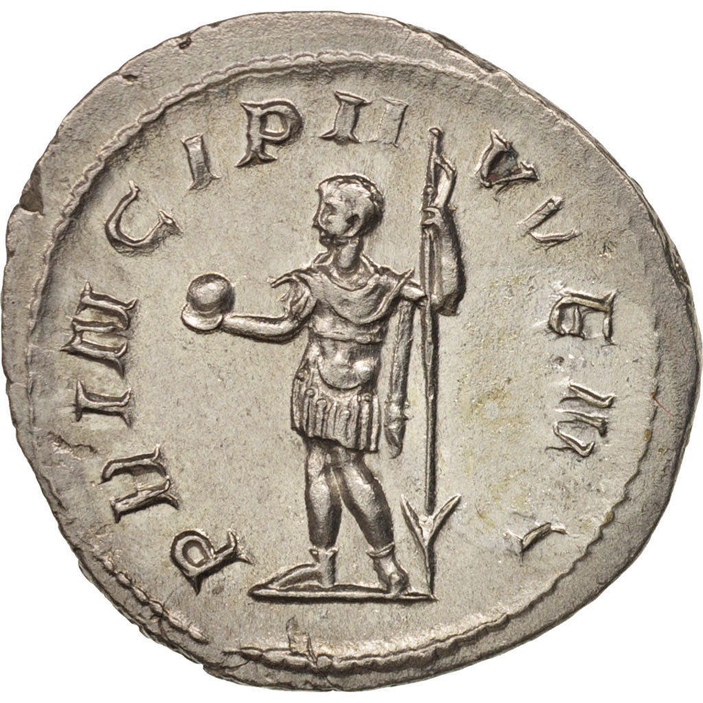 Philip II, Antoninianus, Rome, AU(55-58), Billon, RIC:218