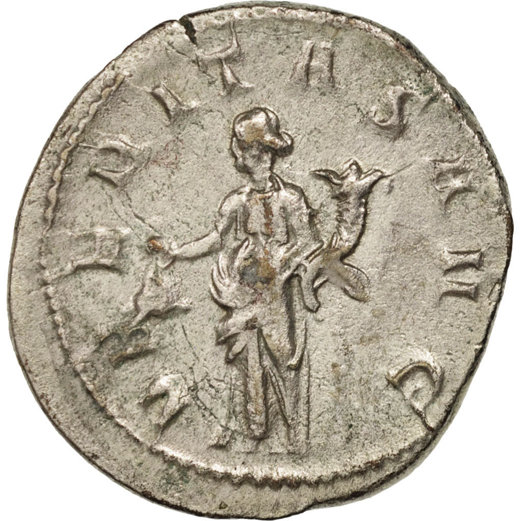 Münze, Trajan Decius, Antoninianus, Rome, SS, Billon, RIC:28b