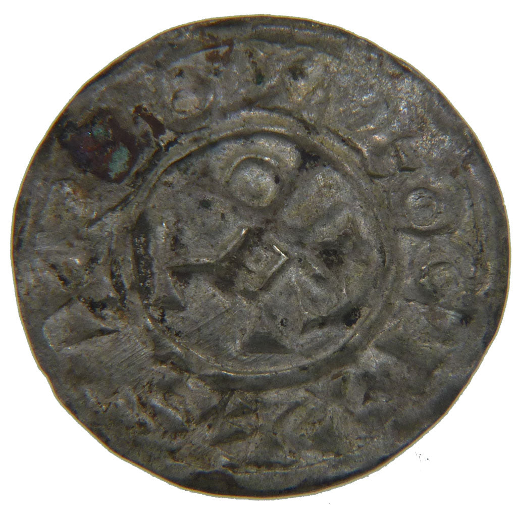 FRANCE, Silver Denarius, EF(40-45), Silver, Boudeau #269, 1.20
