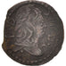 Moneda, España, CATALONIA, Louis XIV, Dinero, 1643, Barcelona, MBC, Cobre, KM:7