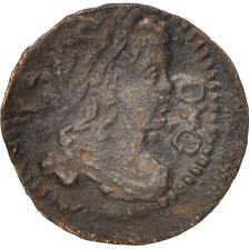 Monnaie, Espagne, CATALONIA, Louis XIV, Dinero, 1648, Barcelona, TB+, Cuivre