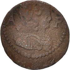 Moneda, España, CATALONIA, Louis XIV, Ardite, 1644, Barcelona, BC+, Cobre