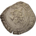 Monnaie, France, Charles VI, Florette, Troyes, TB, Billon, Duplessy:405D