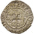 Coin, France, Charles VI, Florette, Troyes, EF(40-45), Billon, Duplessy:405D