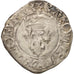 Moneda, Francia, Charles VI, Florette, Troyes, BC+, Vellón, Duplessy:405B