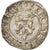 Coin, France, Charles VI, Florette, Troyes, EF(40-45), Billon, Duplessy:405B